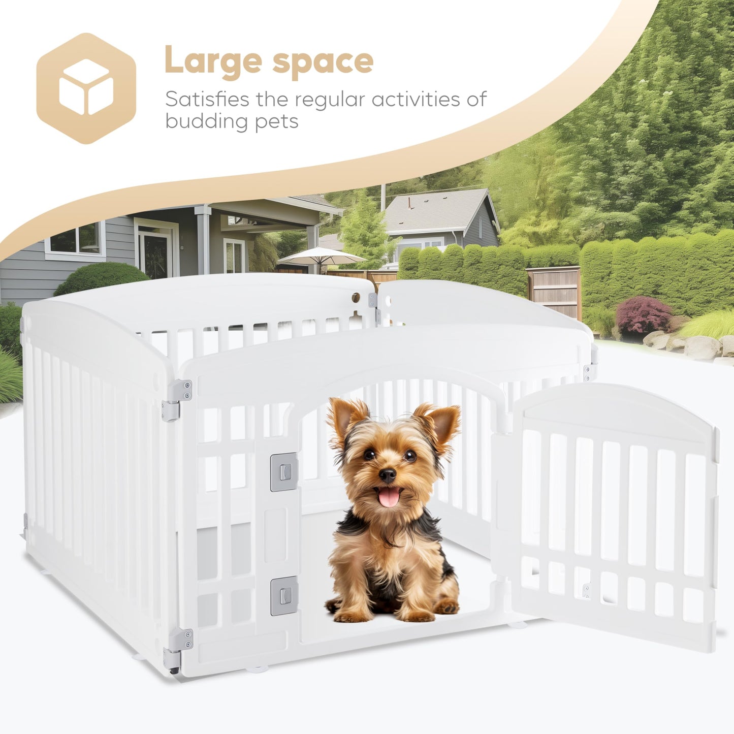 Simple Deluxe Dog Playpen