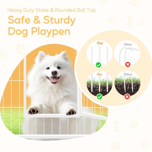 HealSmart Dog Playpen Indoor
