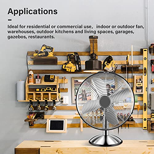 Simple Deluxe Heavy Duty Metal Industrial Floor Fans